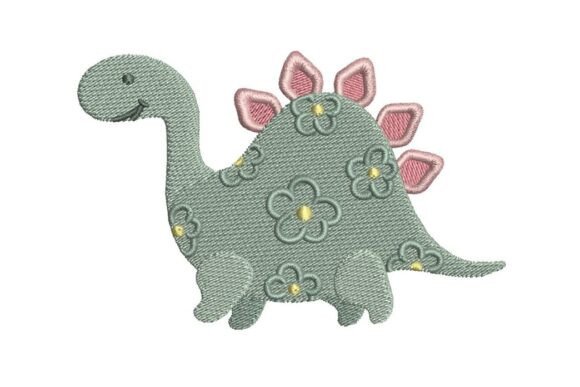 Floral Dinosaur Embroidery Review