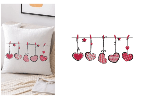 Review: Lovely Hearts Embroidery Design